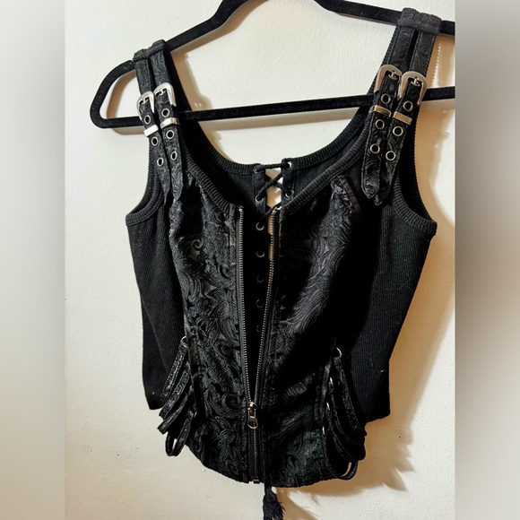 Punk Rave Corset - Picture 3 of 6